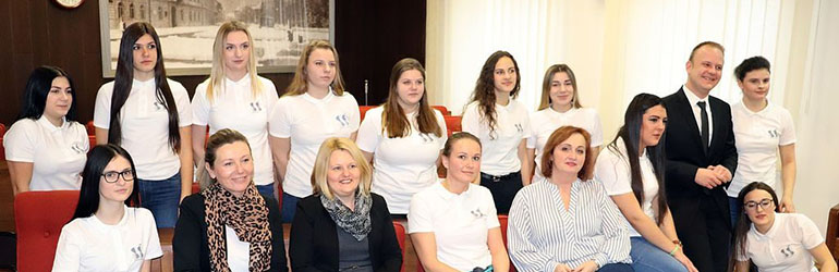 Članice futsal ekipe Srednje škole Koprivnica na Svjetsko prvenstvo