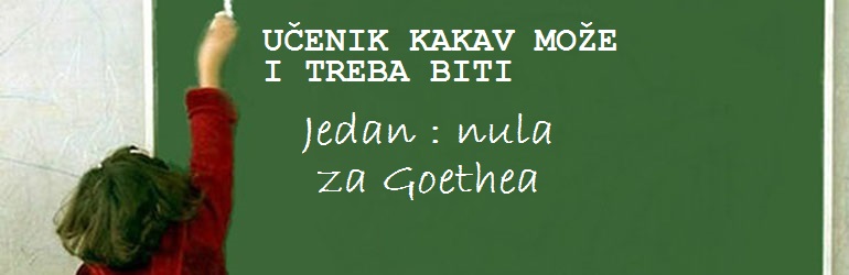 Jedan – nula za Goethea