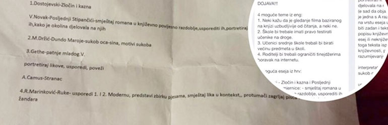 Rezultati mature iza podneva!