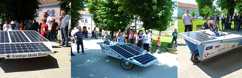 Srednjoškolci napravili solarni automobil