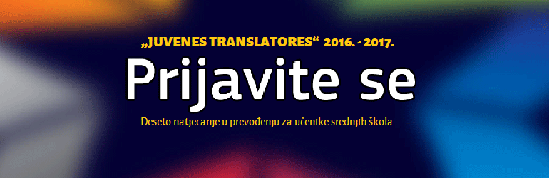 Deseto natjecanje u prevođenju za učenike srednjih škola