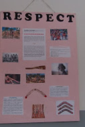 Na prigodnim plakatima učenici su mogli doznati zanimljivosti iz života i povijesti Aboridžina, australskoga domorodačkog stanovništva, najstarijeg živućeg naroda na planetu. Upoznali su i zvuk njihova neobičnog glazbala digeridooa te njihovo tradicionalno oružje za lov – bumerang.