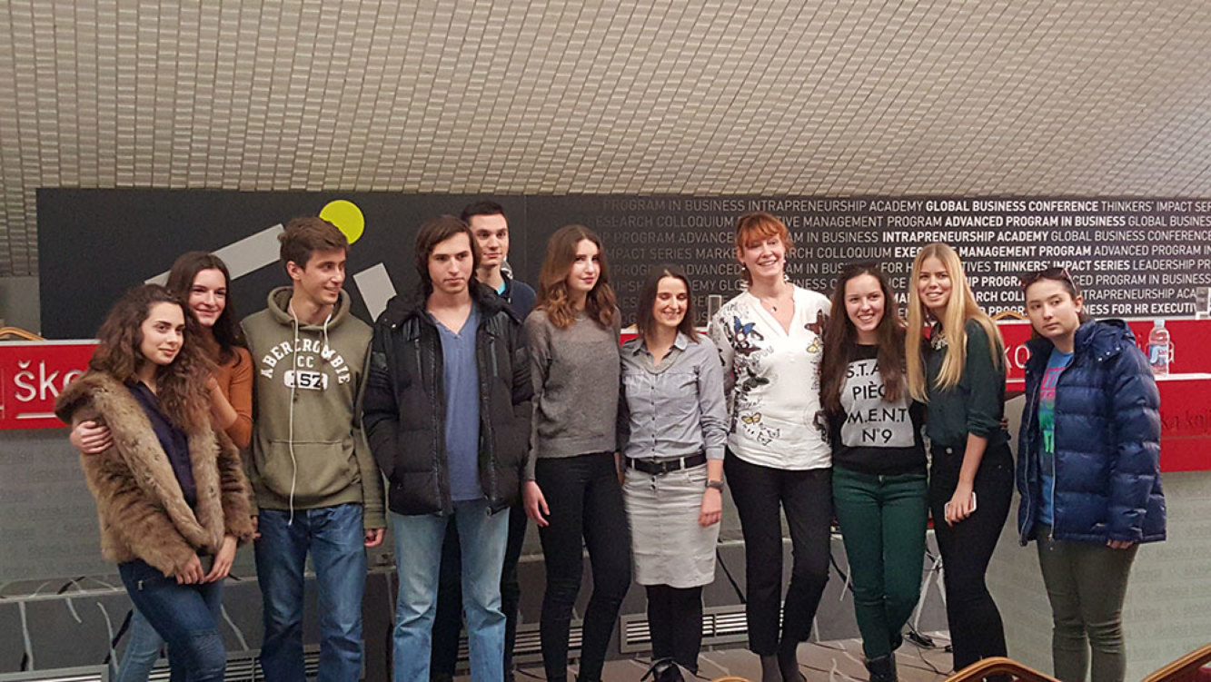 Posebno nam je drago što smo ugostili učenike iz gimnazije Požega zajedno s njihovom profesoricom Lidijom Božić, te učenike XVI. gimnazije.