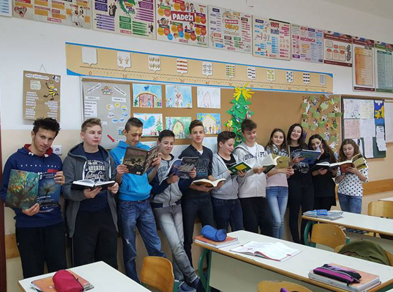 U OŠ Mursko Sreišće su vrijedni. Vode računa o svemu. Zadnja je akcija bila pod nazivom „Kako napraviti učionicu po mjeri učenika?“