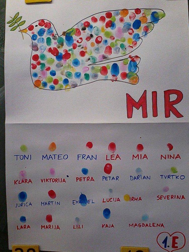 1. E OŠ Eugena Kumičića Velika Gorica i učiteljica Lidija Tomić