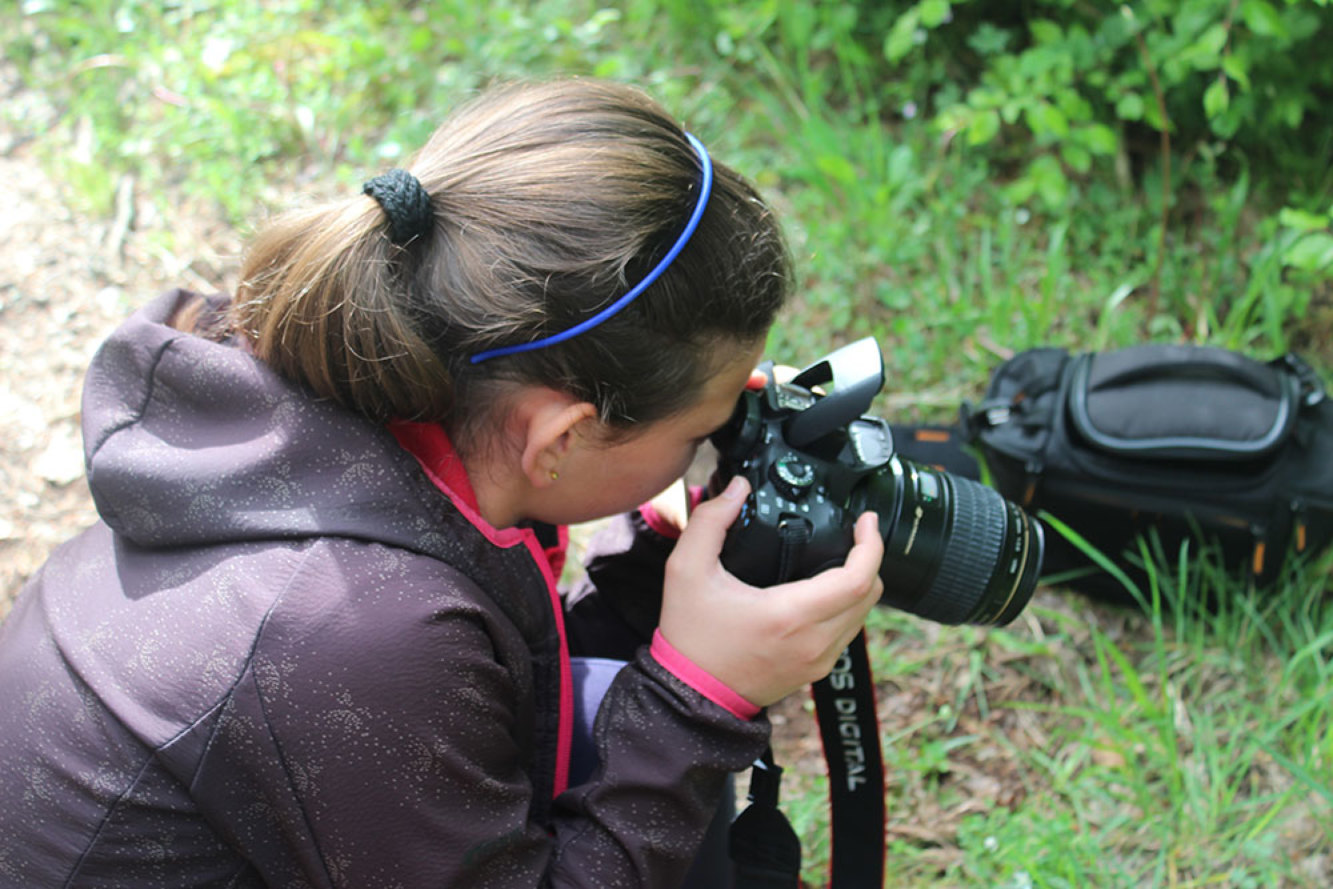 Nakon stečenog teoretskog znanja učenici su jedva dočekali početak fotografiranja. Odlučili smo fotografirati krajolik oko Marčane.