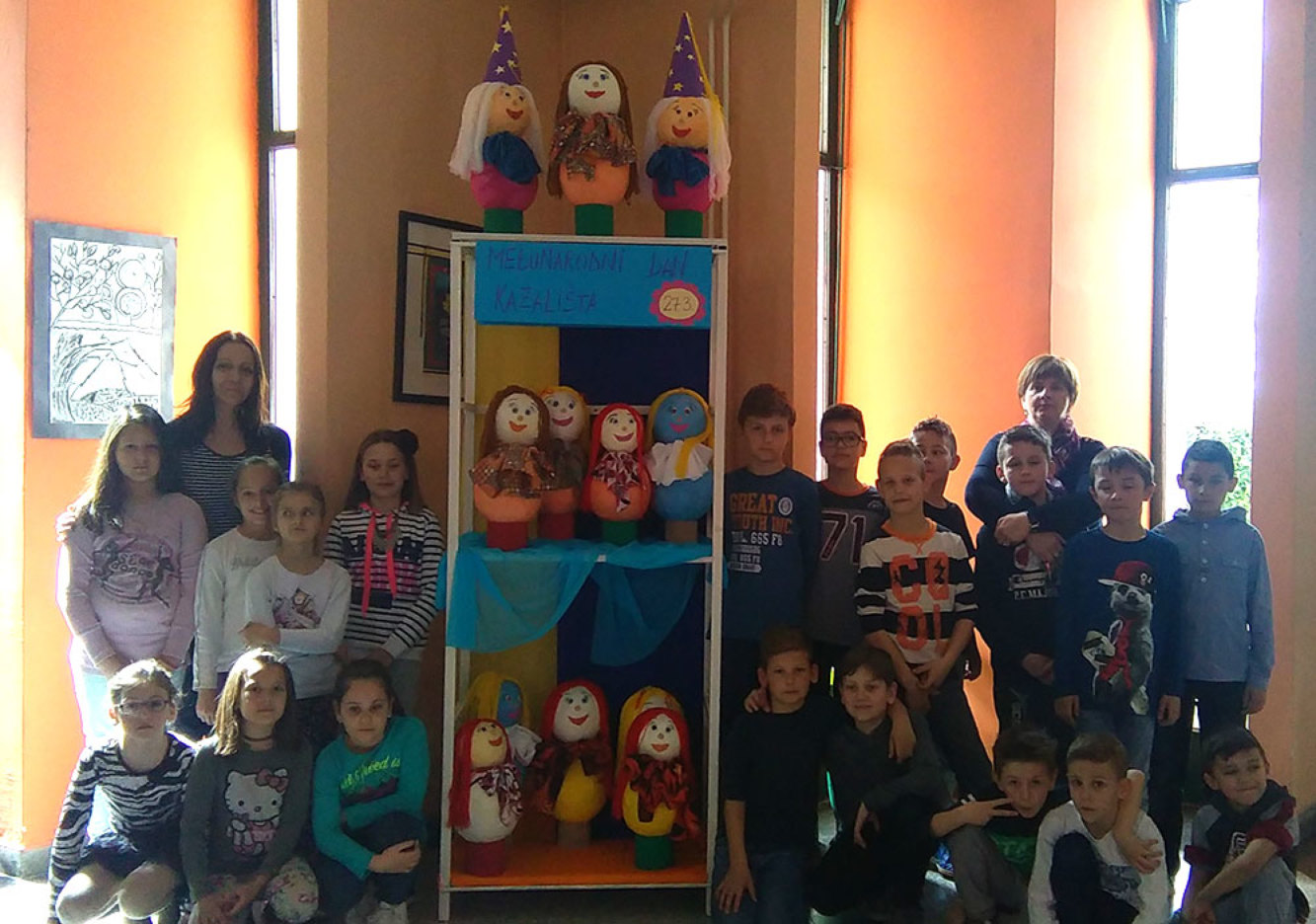 Upravo uoči proljetnog odmora učenika u OŠ don Mihovila Pavlinovića u Metkoviću završen je projekt - Imamo plan – za lutaka dan