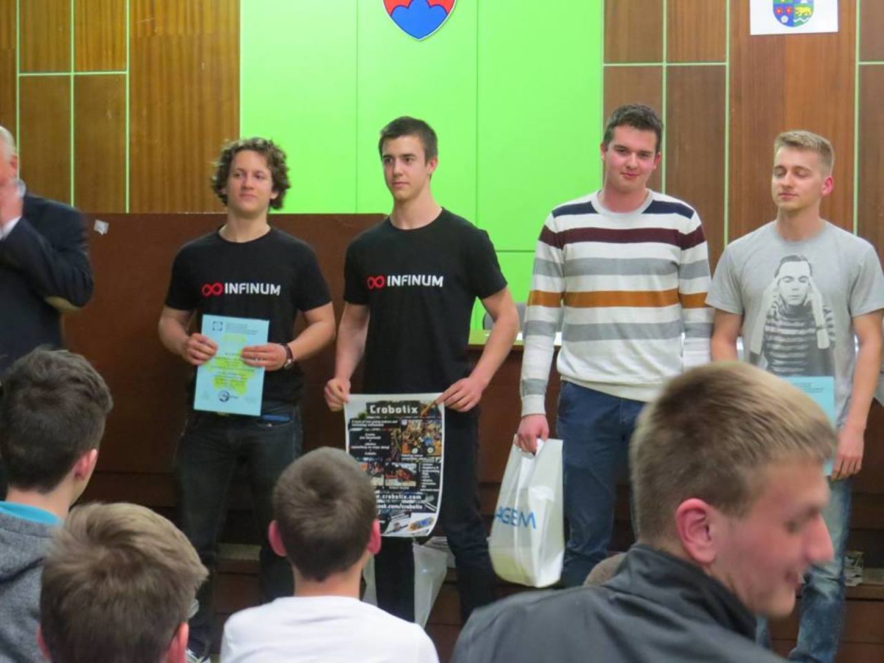 Ekipa Crobotix | Albert Gajšak i Filip Jakšić, ZTK Karlovac, prvo mjesto u kategoriji Rescue Line Secondary.
