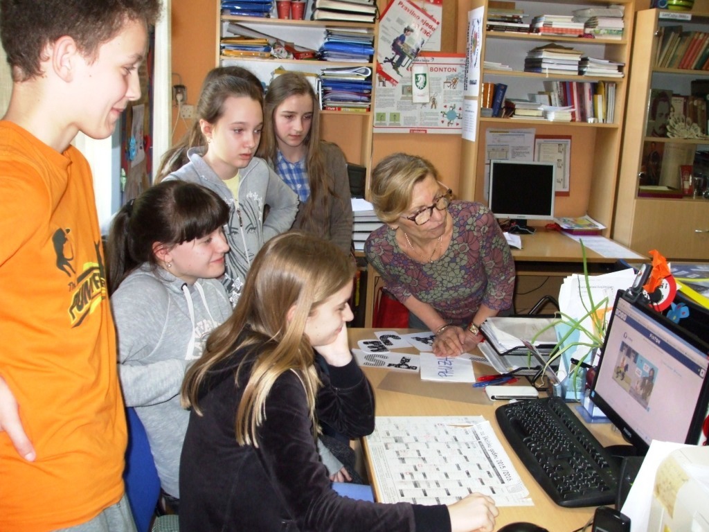 U tjednu obilježavanja 105. obljetnice Škole, pozivamo Vas na prezentaciju projekta koja će se održati danas, [ponedjeljak, 18. travnja - rođendan Ivane Brlić-Mažuranić] u 12 sati u dvorani za TZK.