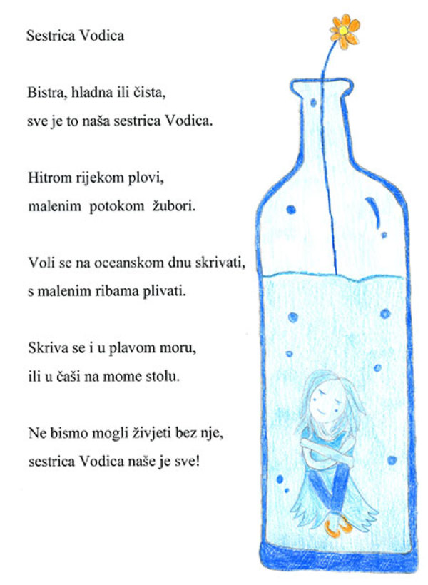 •	Sestrica Vodica – Mirta POLINČIĆ, Lužani (nastavnica Finka Hrkač)