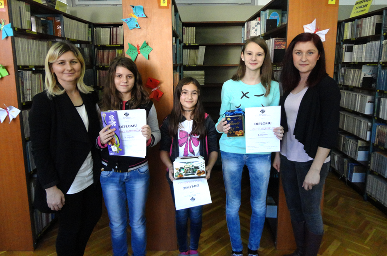 Knjižničarska skupina okuplja učenike od petog do osmog razreda OŠ Ivane Brlić-Mažuranić