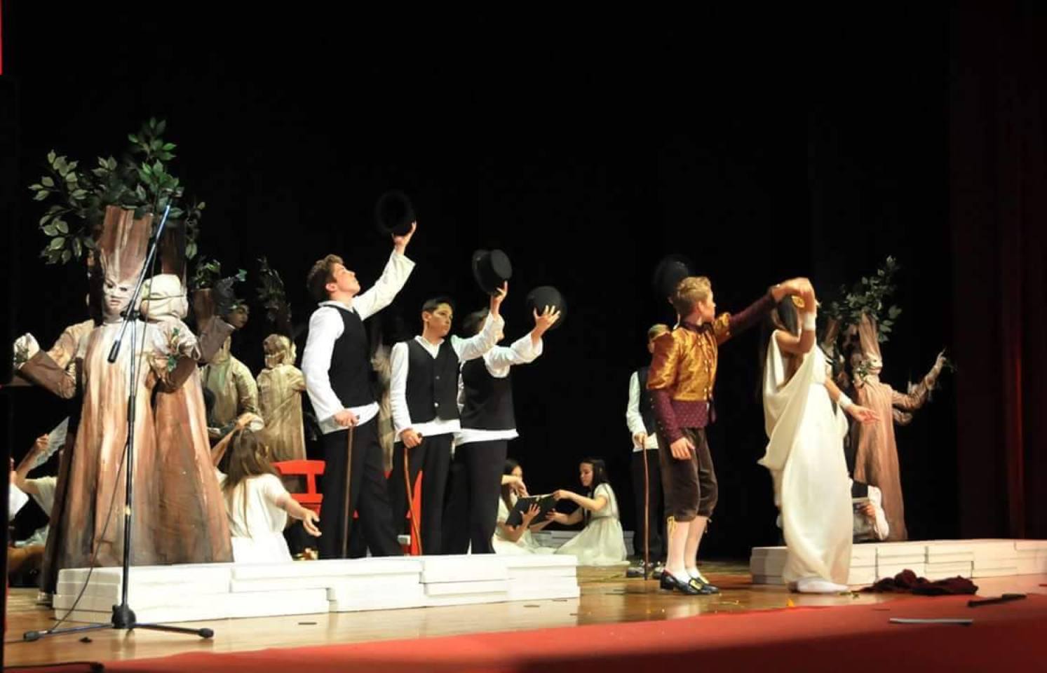 BUJE | OSNOVNA ŠKOLA MATE BALOTE | Čarolija Crnog vrta je glazbeno-scensko djelo nastalo kreativnim i stvaralačkim radom učitelja i učenika