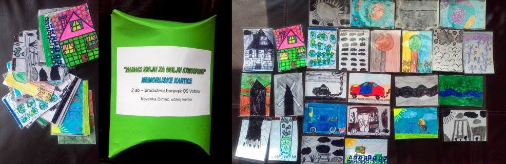 2. mjesto
Naziv rada: Memorijske kartice
Razred: 2.ab produženi boravak
Mentor: Nevenka Dimač
Škola: OŠ Voltino
