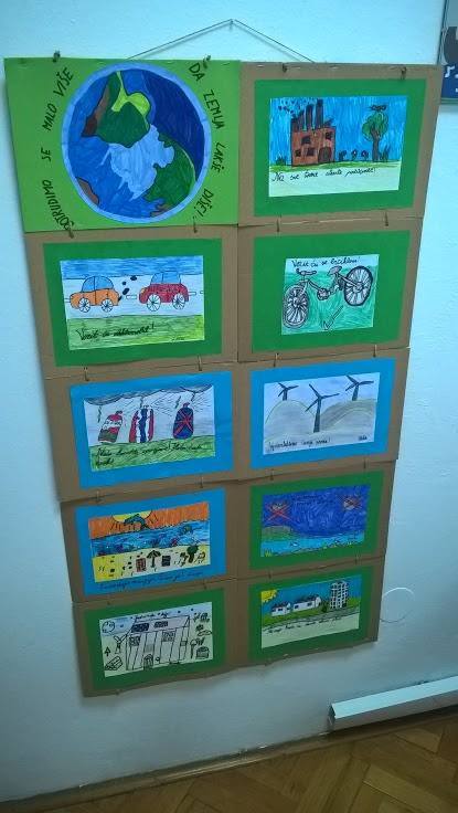 3. mjesto
Naziv rada: Potrudimo se malo više da Zemlja lakše diše
Razred: 3.e
Mentor: Zdravka Hladki
Škola: OŠ Luka Sesvete
