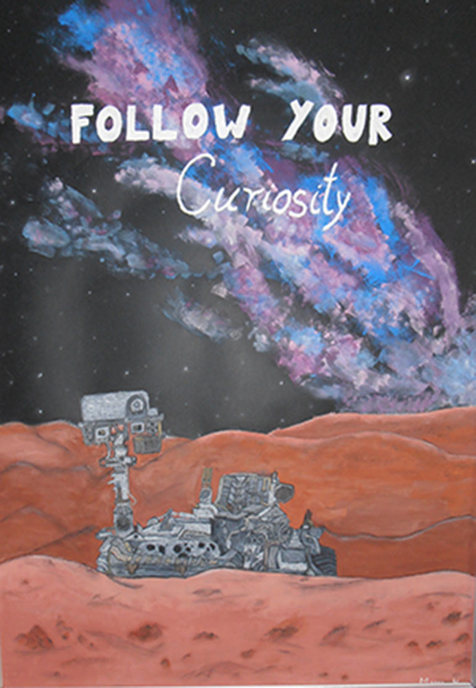 Učenica Marta Hrupek, mentor Ana Čizmić prof. likovne kulture - 8. raz