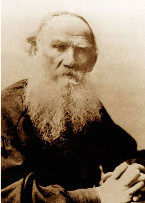 „Sreća je alegorija, a nesreća priča.“ 
Lav Tolstoj, ruski književnik
