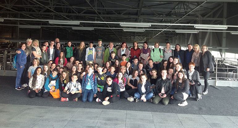 Gosti s domaćinima u Vinariji Belje