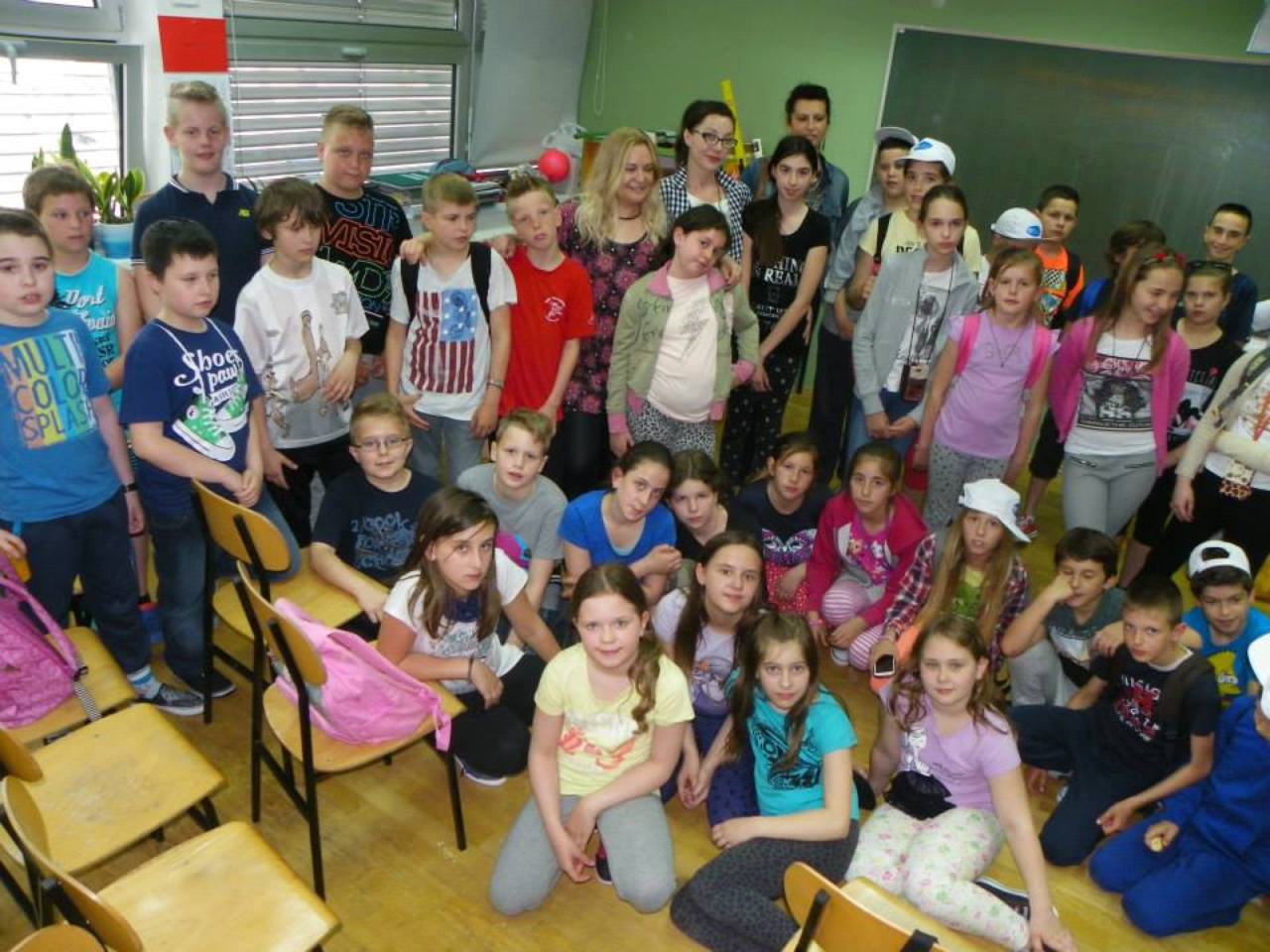 Učiteljice Sanja Muščet iz Biograda i Gordana Foder iz Varaždina upoznale su se na jednom učiteljskom forumu u raspravi o Školi u prirodi i od tada školarci ta dva grada prijateljuju