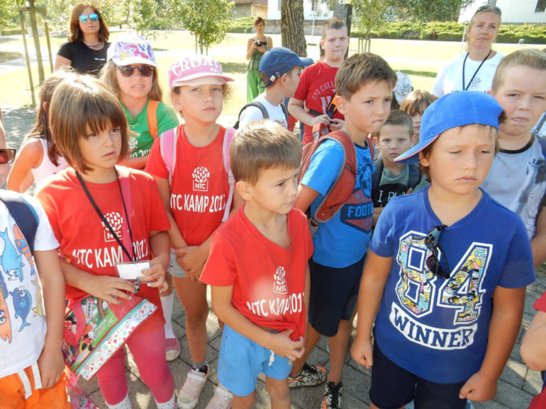 Najmlađi je sudionik Kampa bio Karlo Mihael Marković (5,5) iz Zagreba rekavši da mu se čini da je već bio u Lici, ali i da mu je lijepo u Svetom Roku.