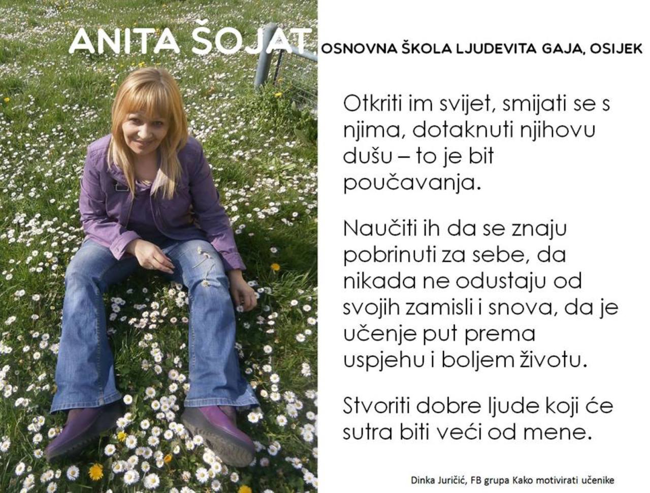 Anita ŠOJAT, OŠ Ljudevita Gaja, Osijek