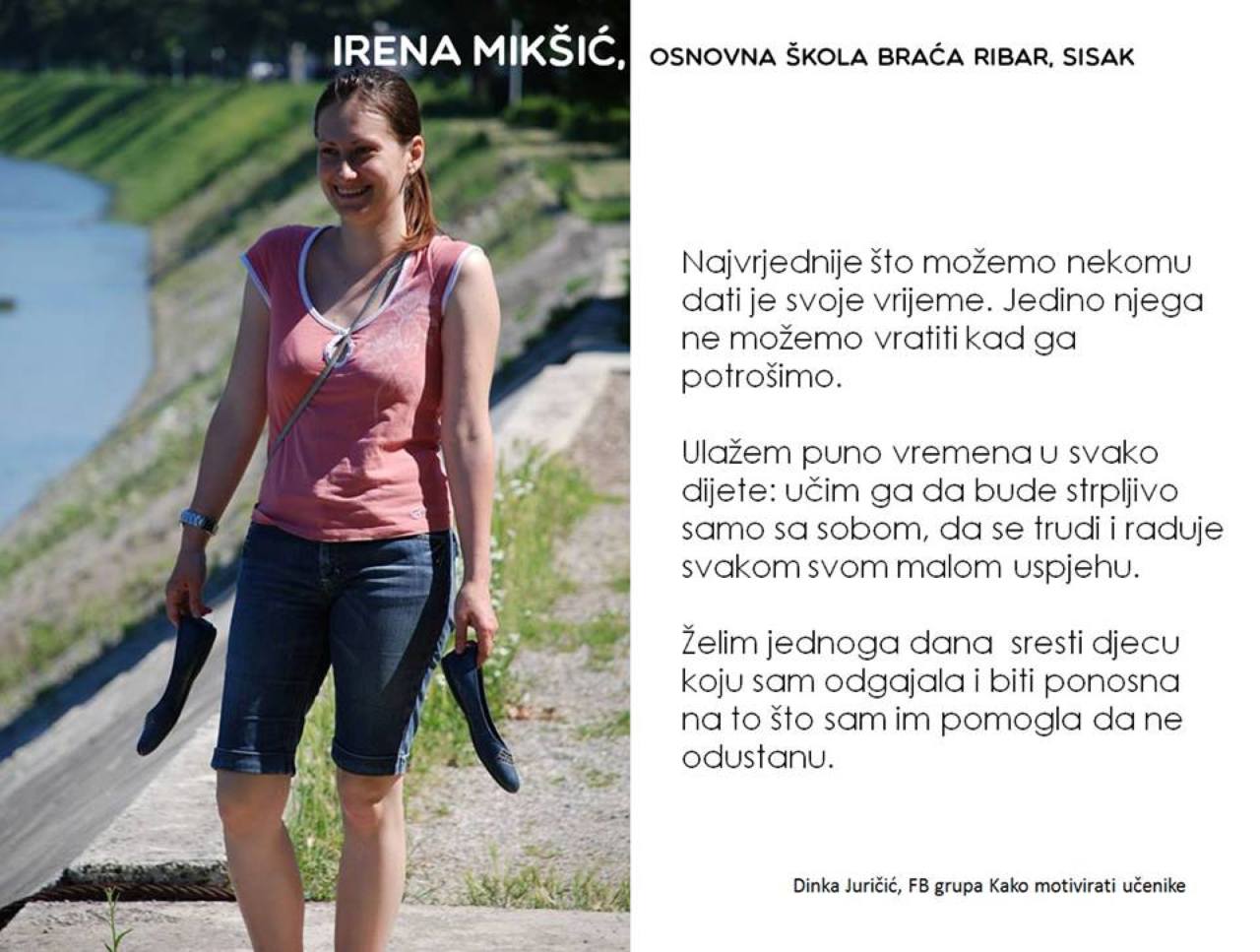 Irena MIKŠIĆ, OŠ Braća Ribar, Sisak