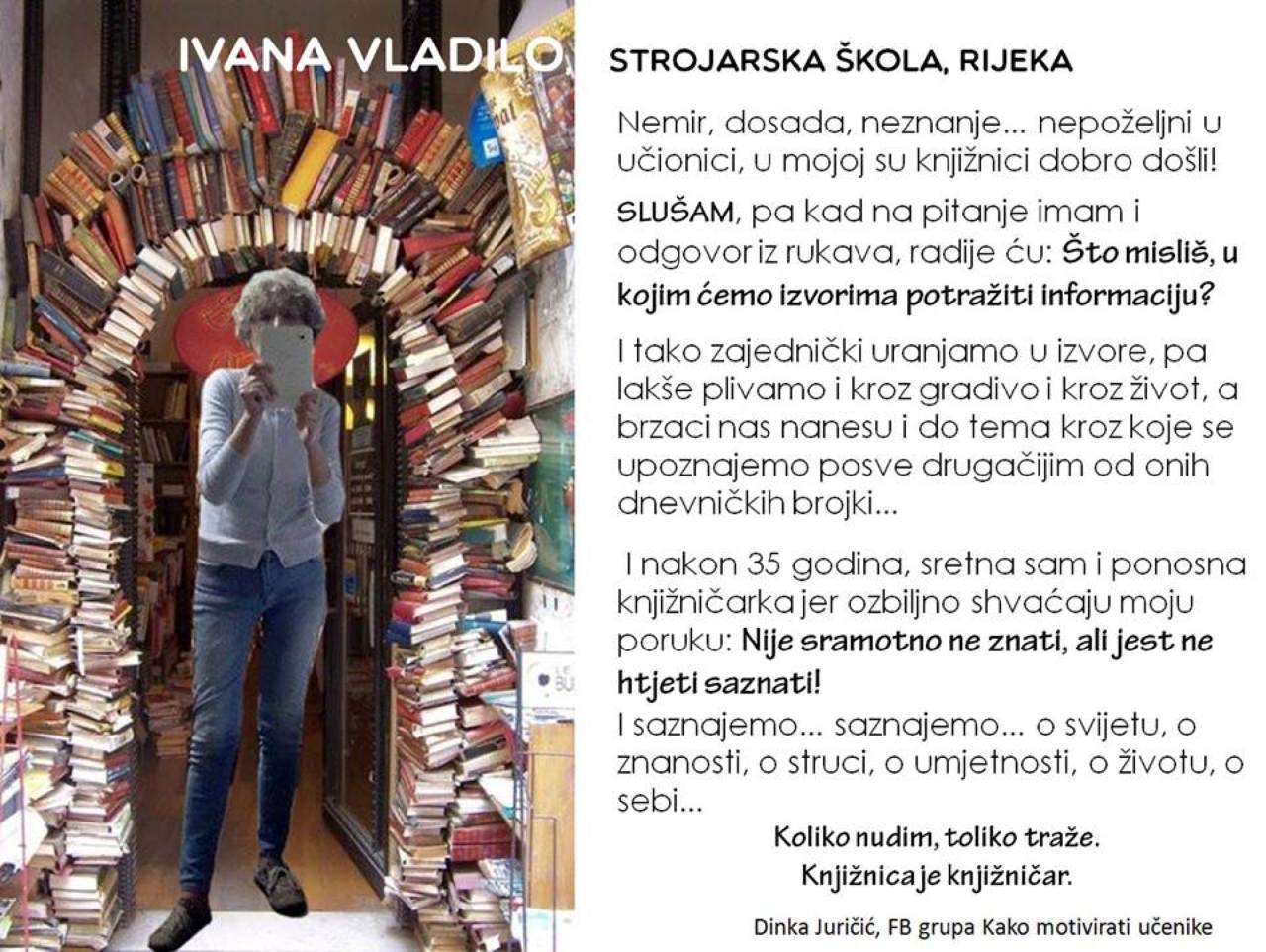 Ivana VLADILO, Strojarska škola, Rijeka
