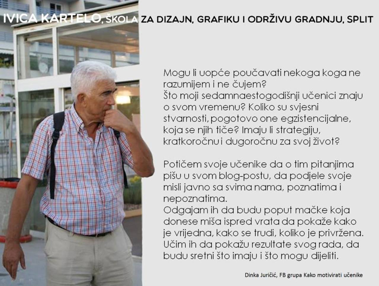 Ivica KARTELO, Škola za dizajn, grafiku i održivu gradnju, Split
