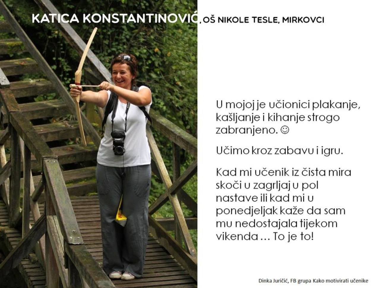 Katica KONSTANTINOVIĆ, OŠ Nikole Tesle, Mirkovci