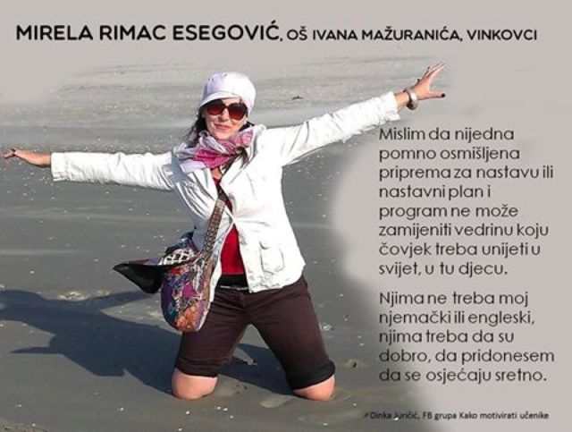 Mirela RIMAC ESEGOVIĆ, OŠ Ivana Mažuranića, Vinkvci
