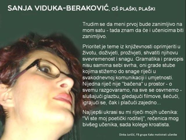 Sanja VIDUKA-BERAKOVIĆ, OŠ Plaški