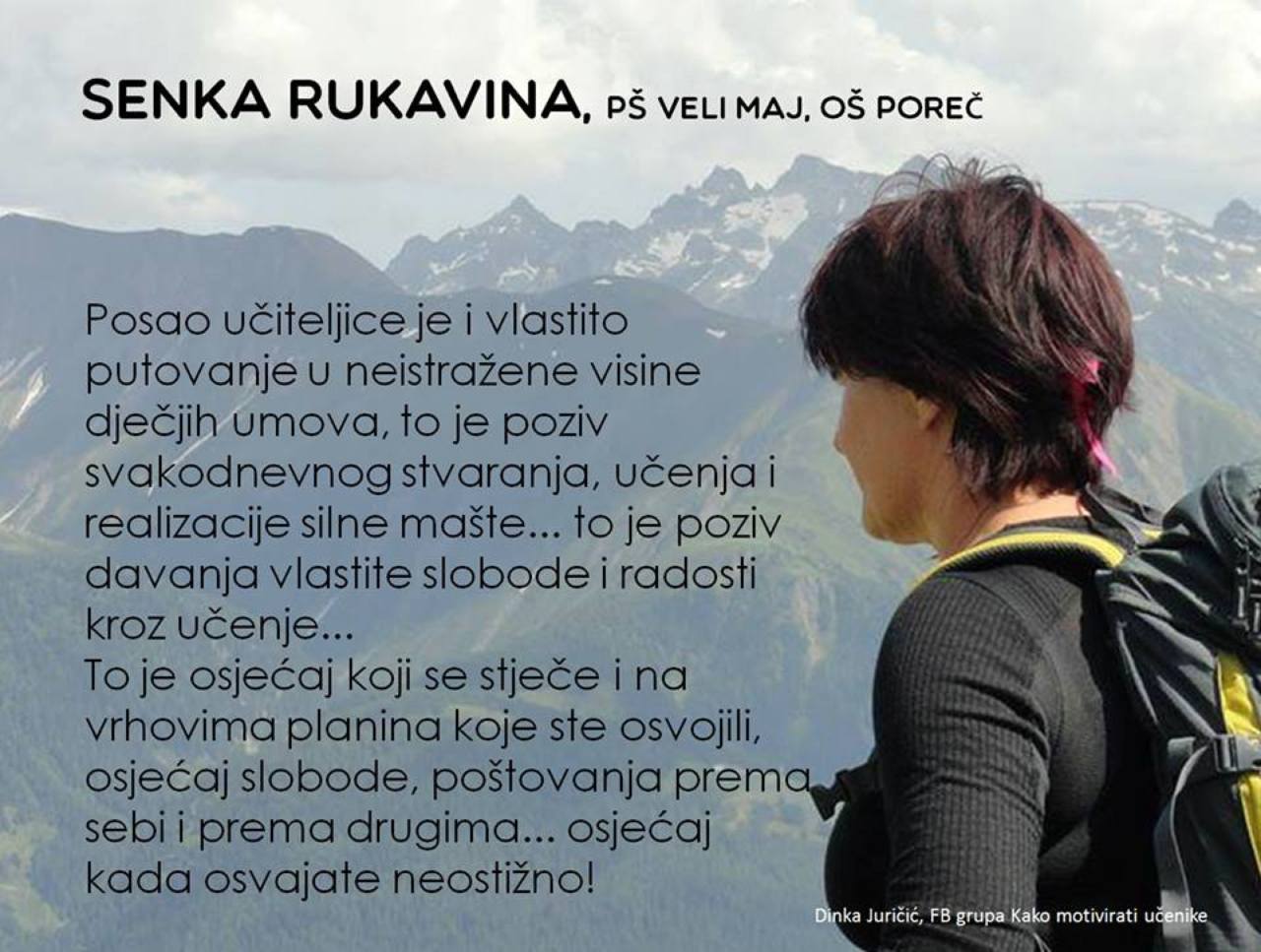 Senka RUKAVINA, PŠ Veli maj, OŠ Poreč