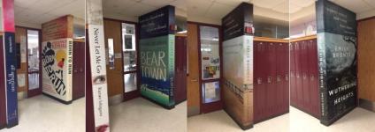 Školski portal: Srednja škola hodnike ukrasila koricama kultnih knjiga