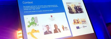 Školski portal: U Bruxellesu predstavljen projekt „Budi STEMpatičan”